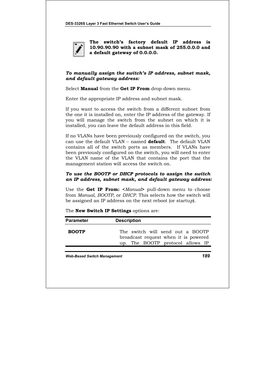 D-Link DES-3326S User Manual | Page 189 / 349