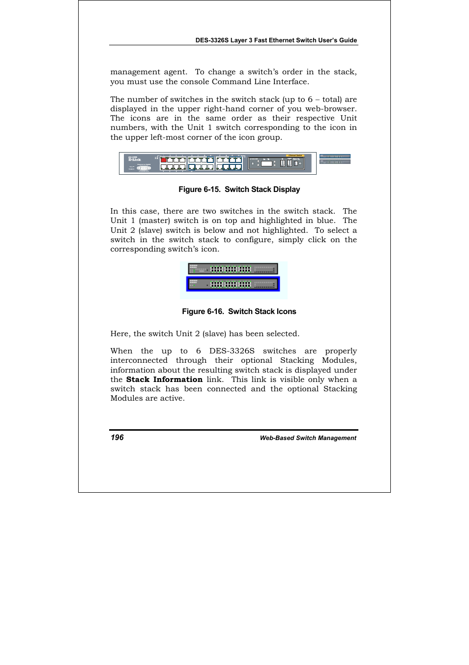 D-Link DES-3326S User Manual | Page 196 / 349