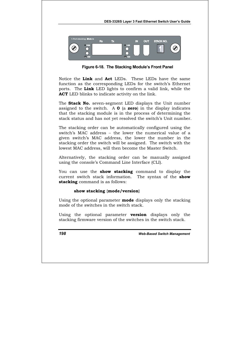 D-Link DES-3326S User Manual | Page 198 / 349