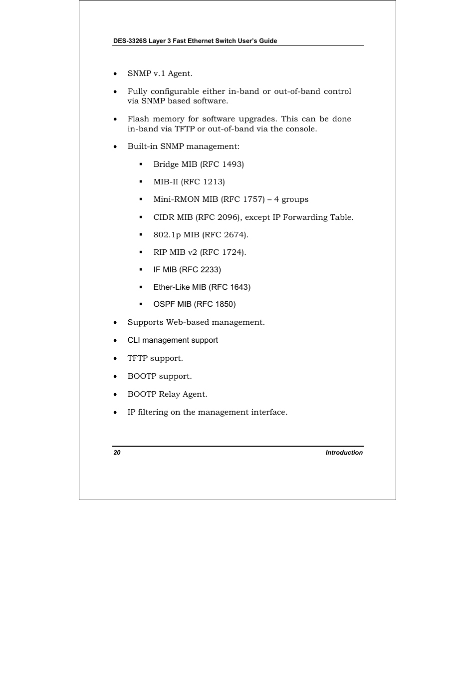 D-Link DES-3326S User Manual | Page 20 / 349
