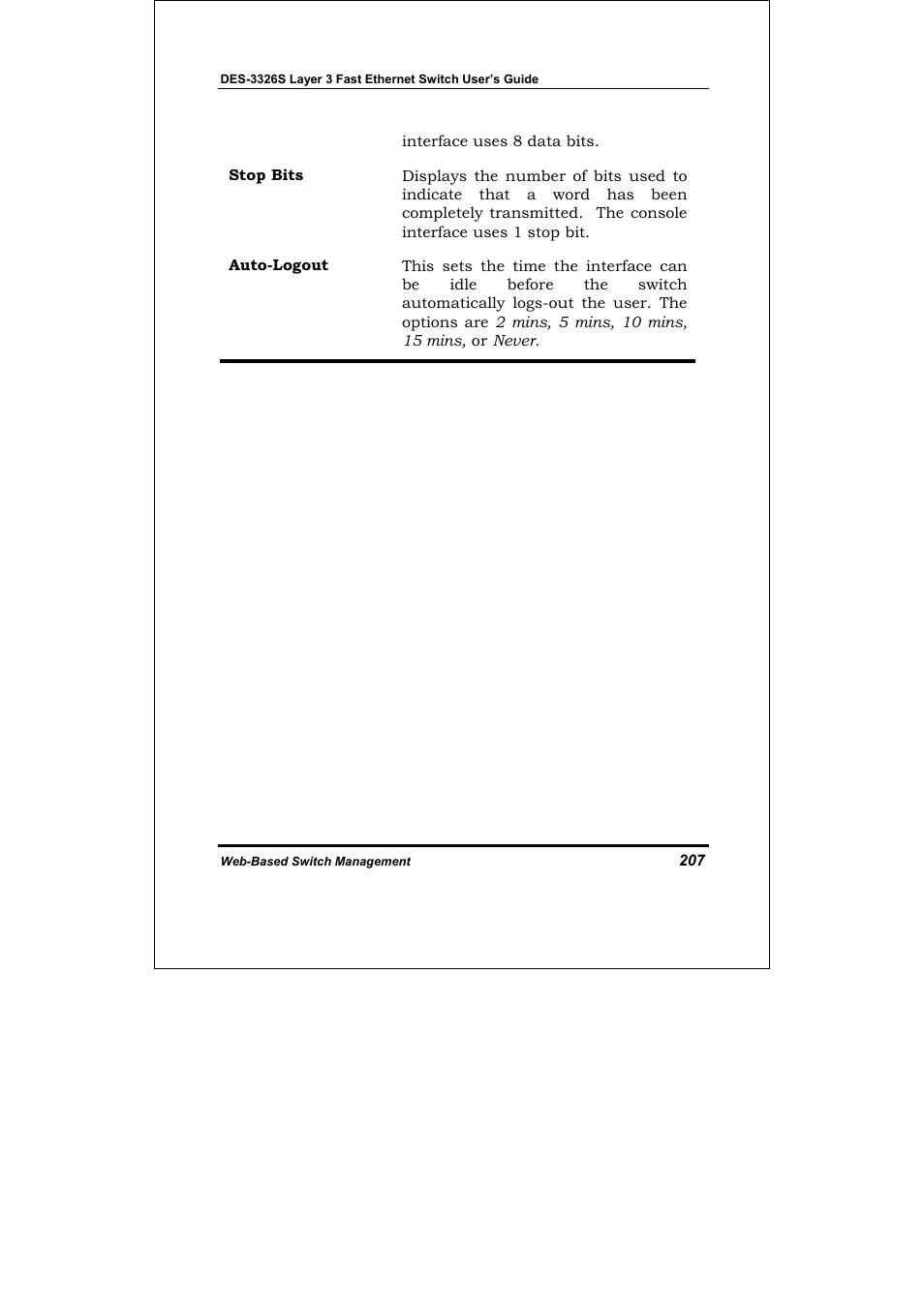 D-Link DES-3326S User Manual | Page 207 / 349