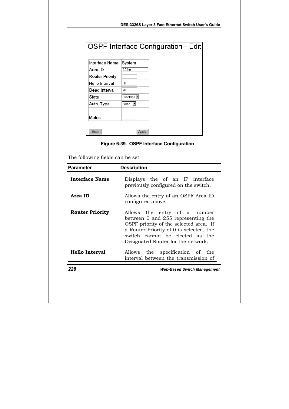 D-Link DES-3326S User Manual | Page 228 / 349