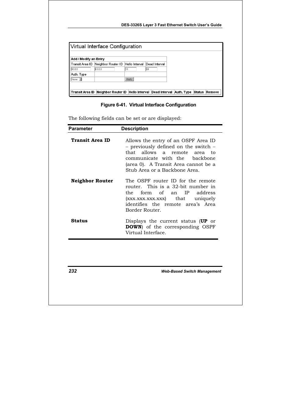 D-Link DES-3326S User Manual | Page 232 / 349