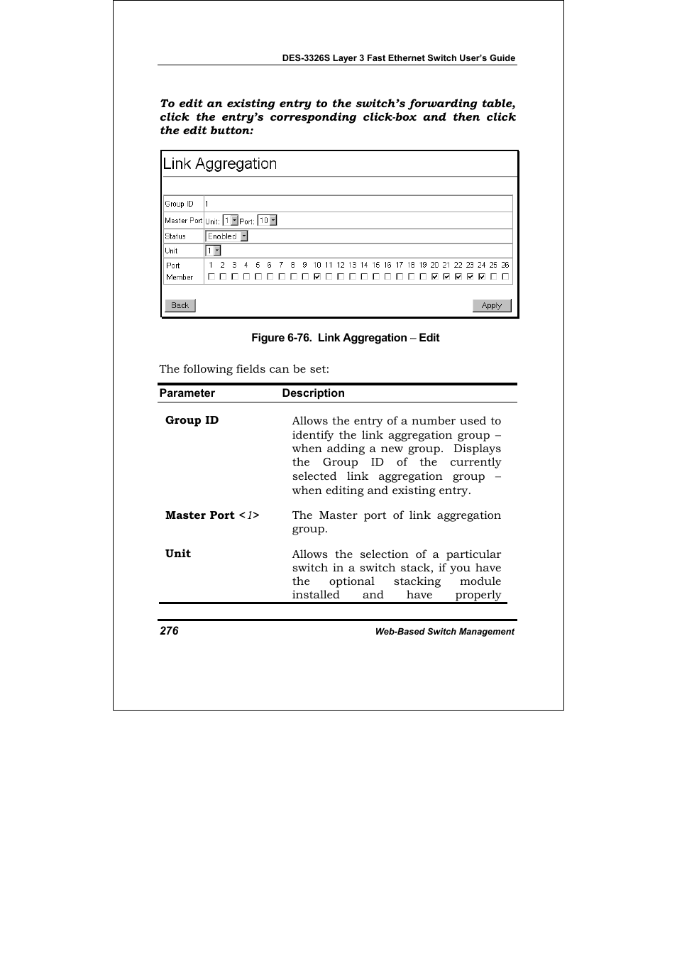 D-Link DES-3326S User Manual | Page 276 / 349