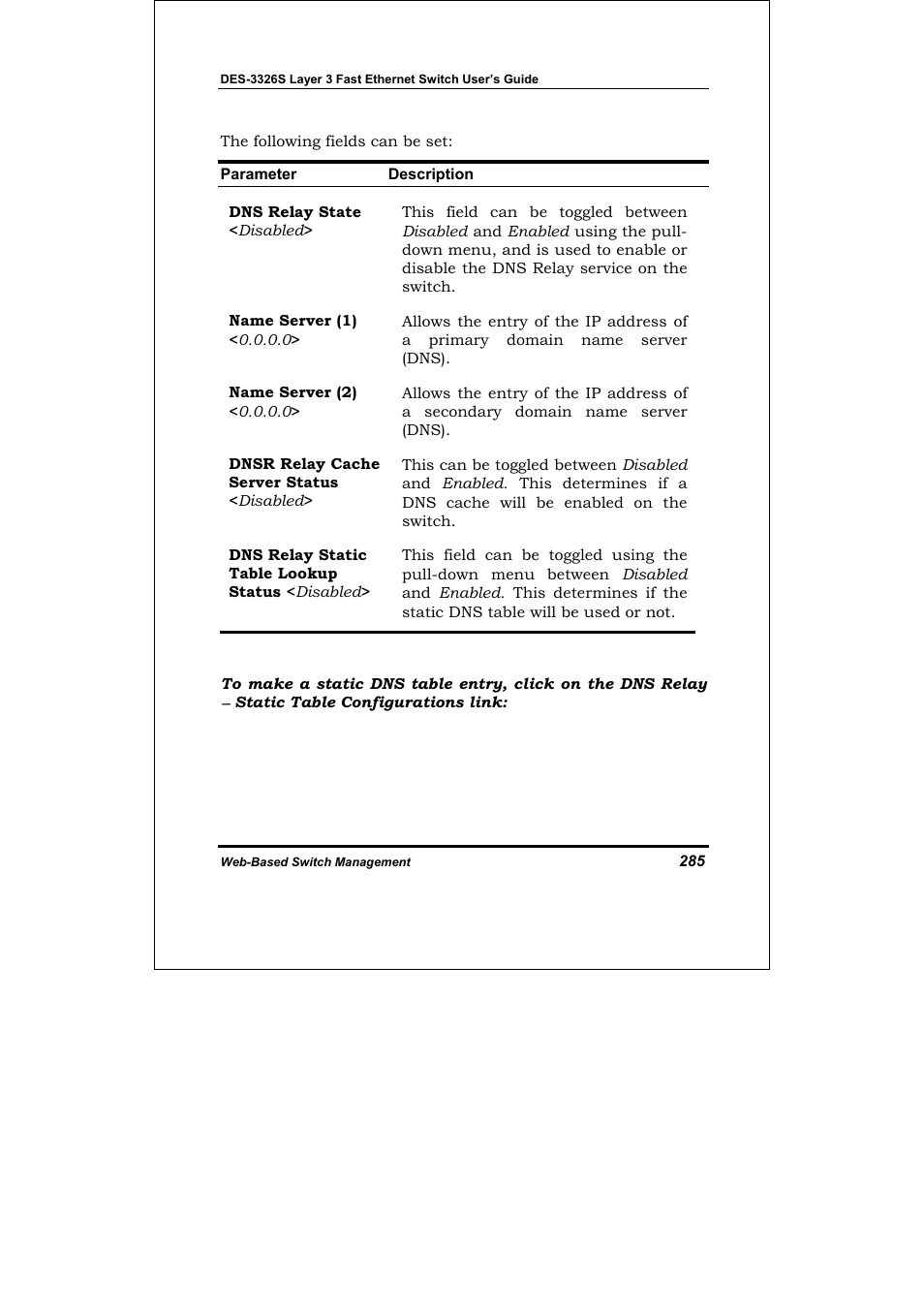 D-Link DES-3326S User Manual | Page 285 / 349