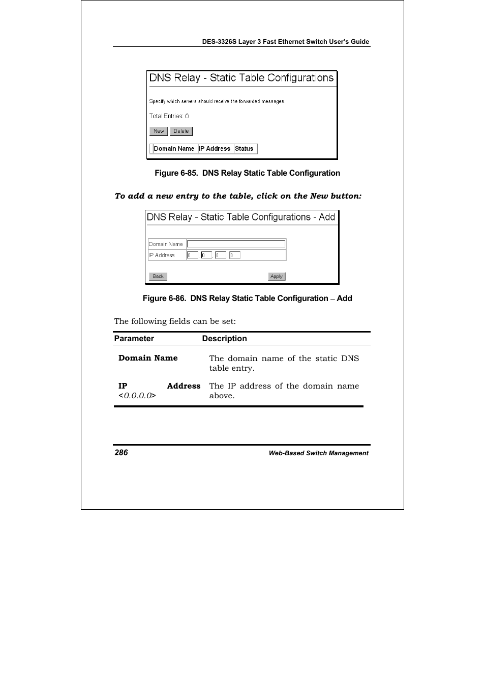 D-Link DES-3326S User Manual | Page 286 / 349