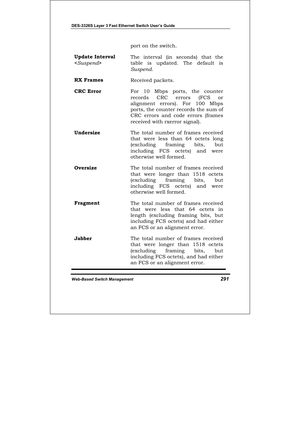 D-Link DES-3326S User Manual | Page 291 / 349
