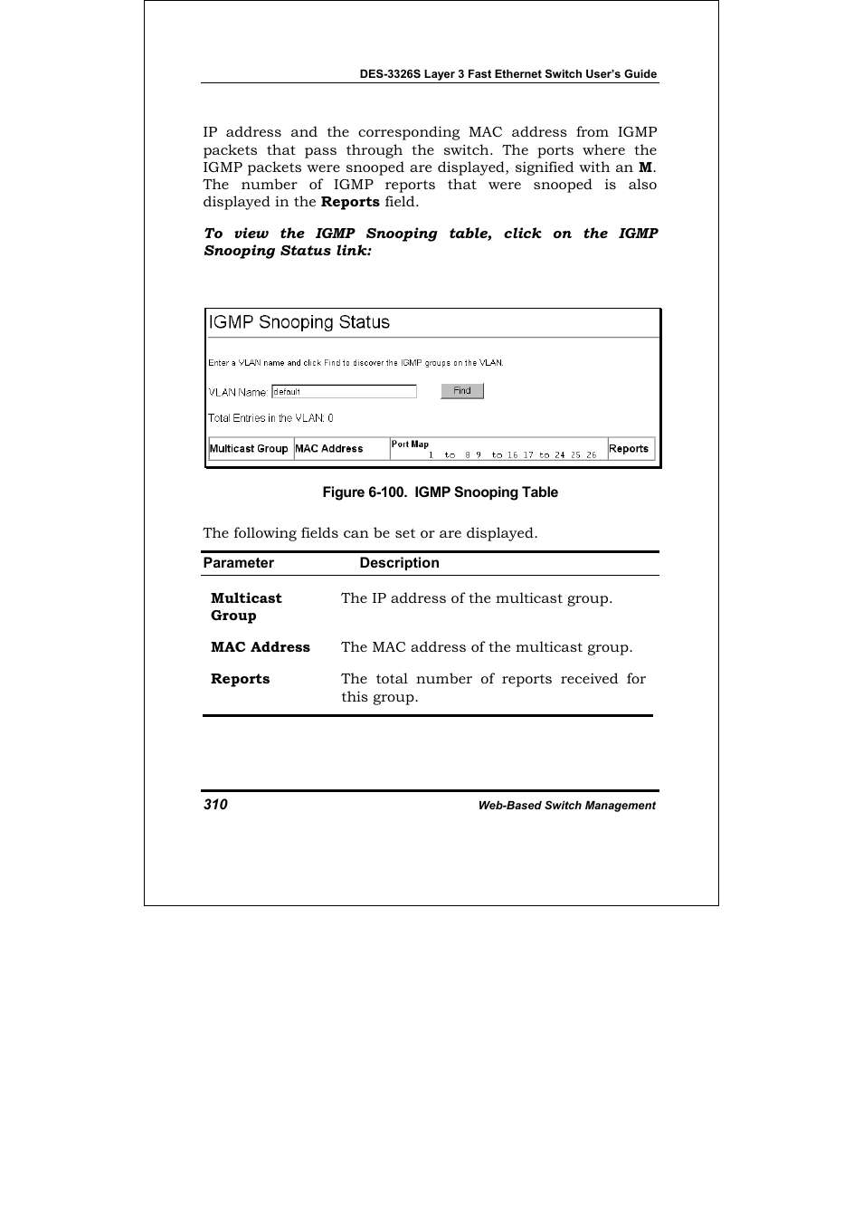 D-Link DES-3326S User Manual | Page 310 / 349