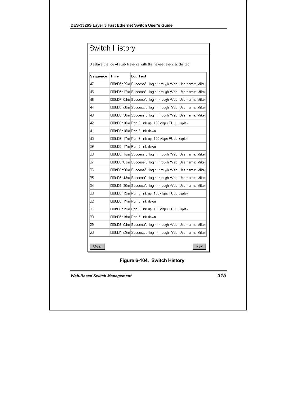 D-Link DES-3326S User Manual | Page 315 / 349