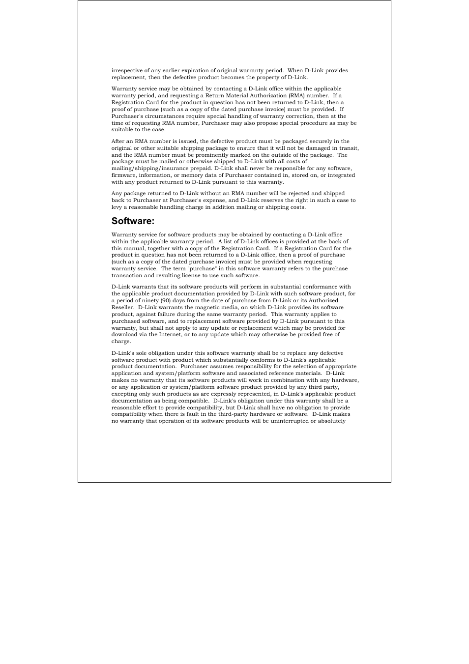 Software | D-Link DES-3326S User Manual | Page 5 / 349