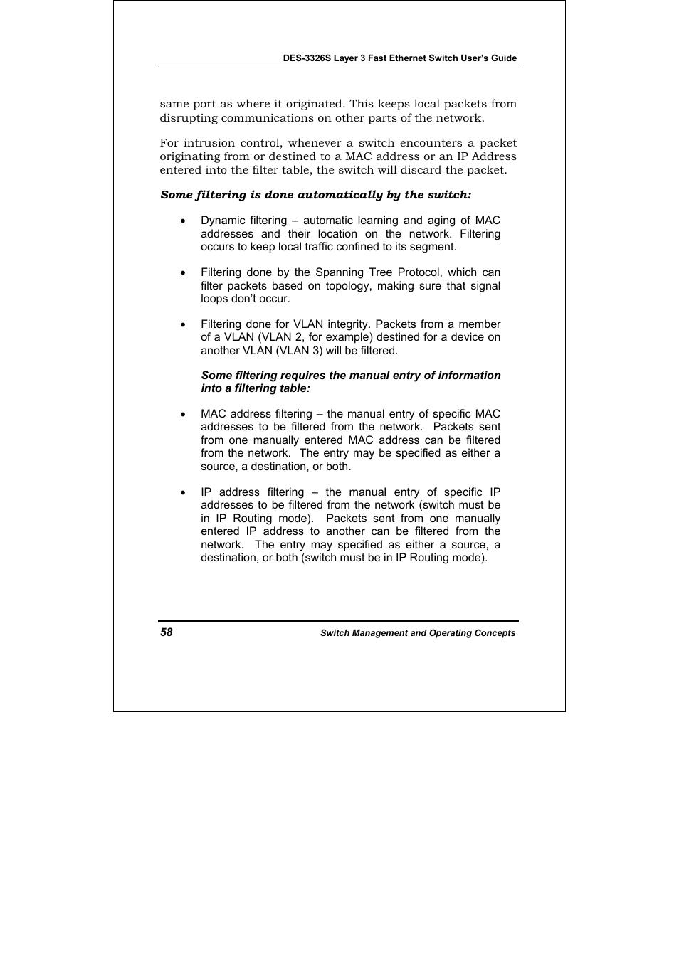 D-Link DES-3326S User Manual | Page 58 / 349