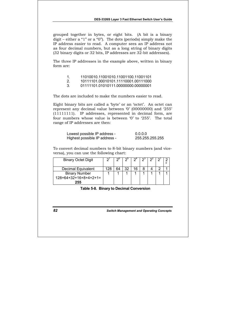 D-Link DES-3326S User Manual | Page 82 / 349