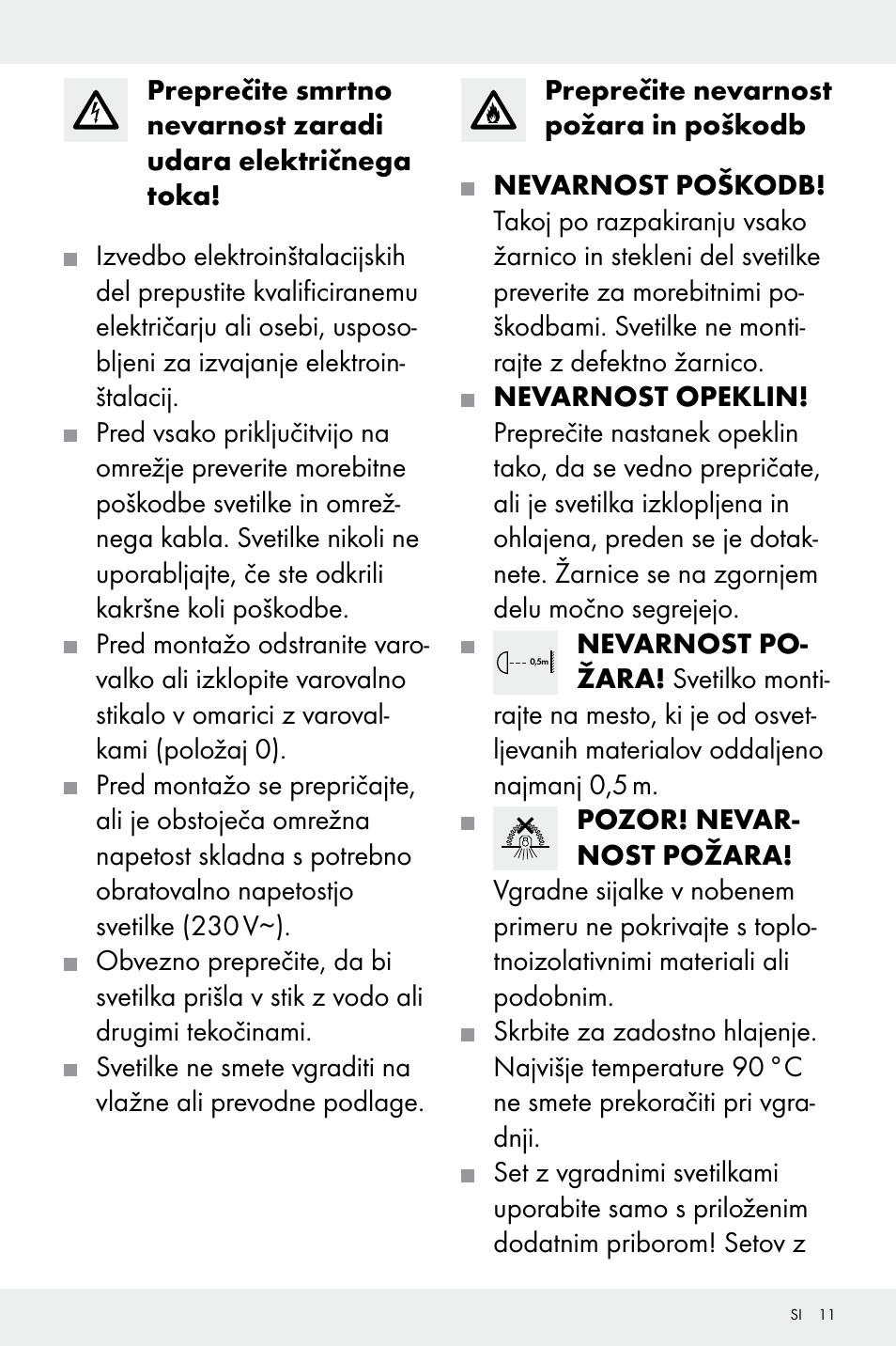 Livarno Z31669A/Z31669B User Manual | Page 11 / 25