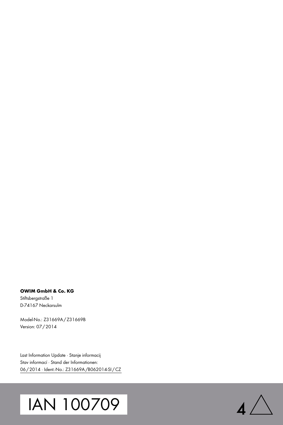 Livarno Z31669A/Z31669B User Manual | Page 25 / 25