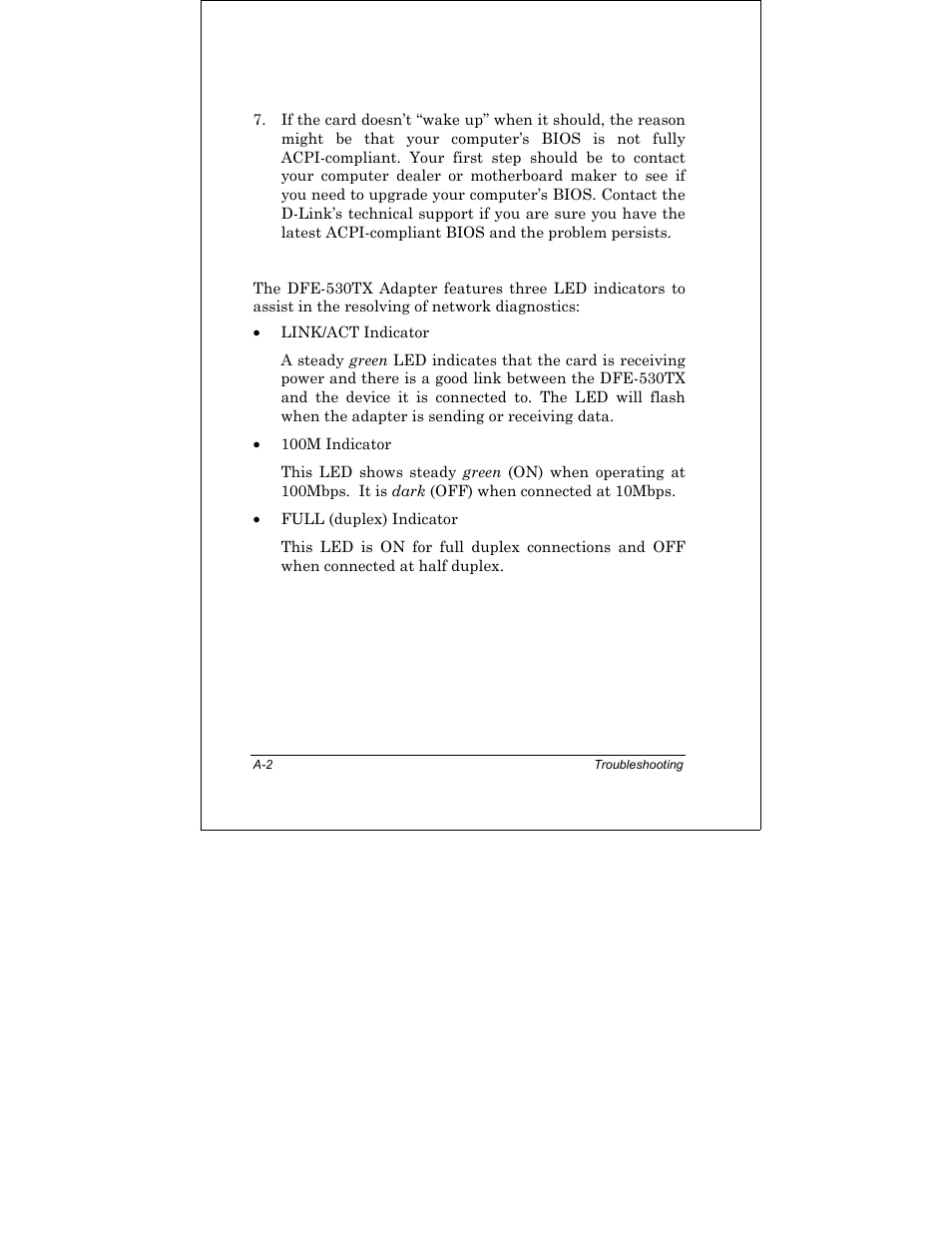D-Link DFE-530TX+ User Manual | Page 20 / 27
