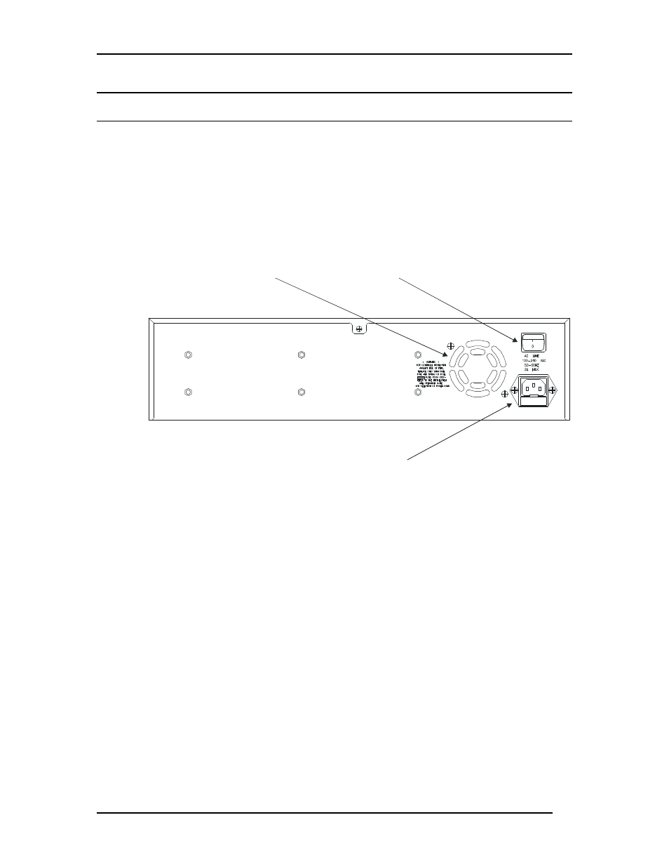 Rear panel | D-Link DES-5200 User Manual | Page 15 / 144