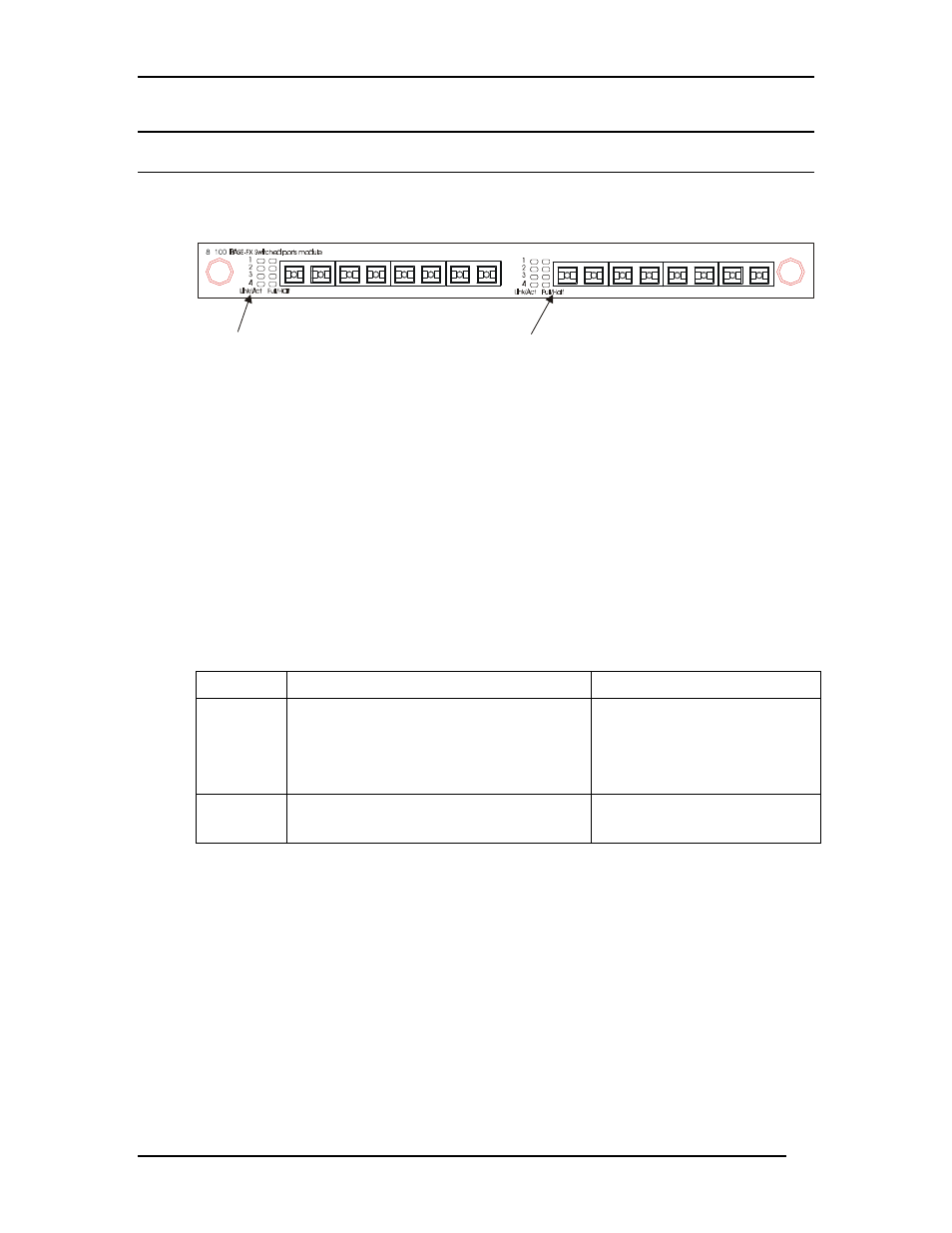 Port fx module | D-Link DES-5200 User Manual | Page 39 / 144