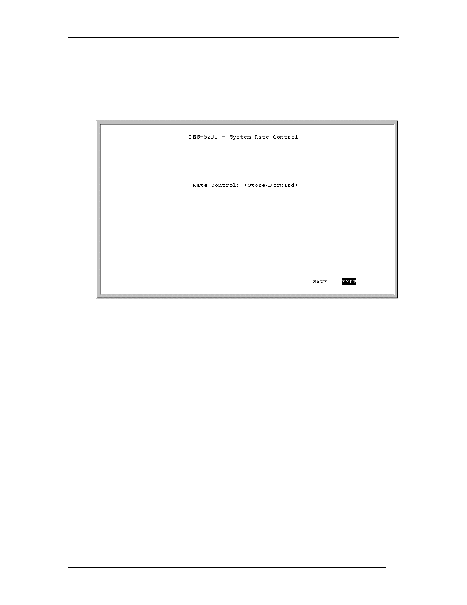 System rate control | D-Link DES-5200 User Manual | Page 56 / 144