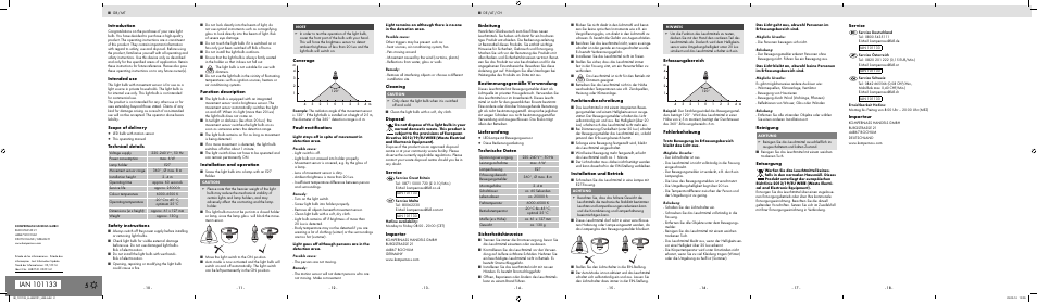 Livarno LLLB 27 A1 User Manual | Page 2 / 2