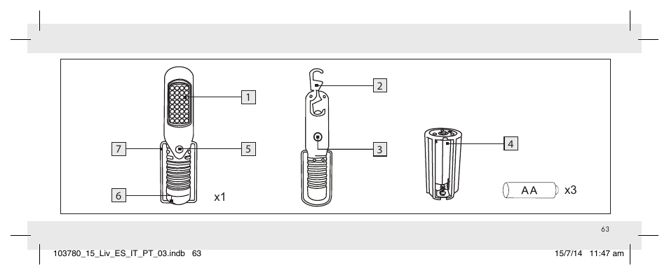 Livarno 103780-14-01 User Manual | Page 63 / 63