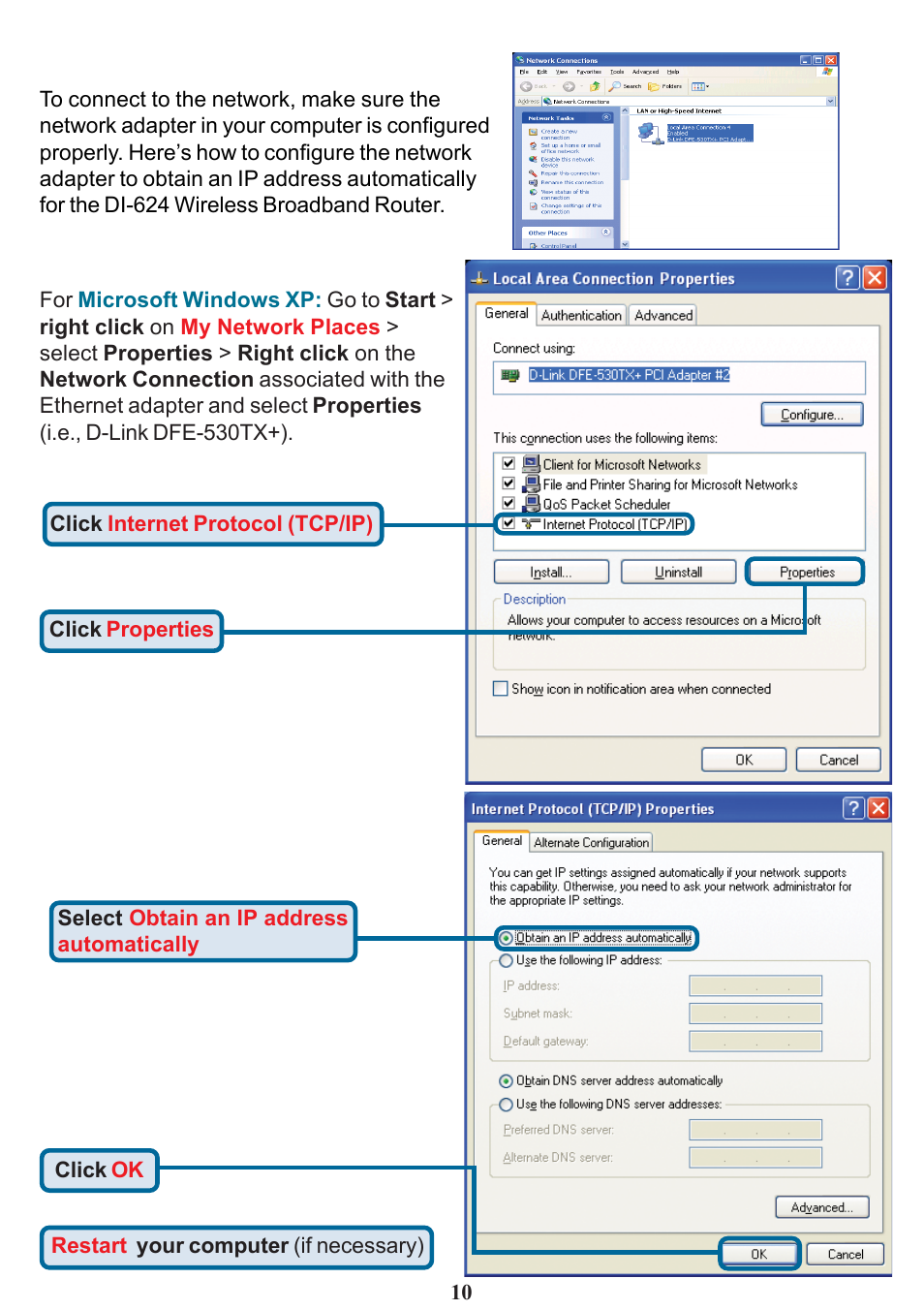 Appendix (continued) | D-Link DI-624 User Manual | Page 10 / 12