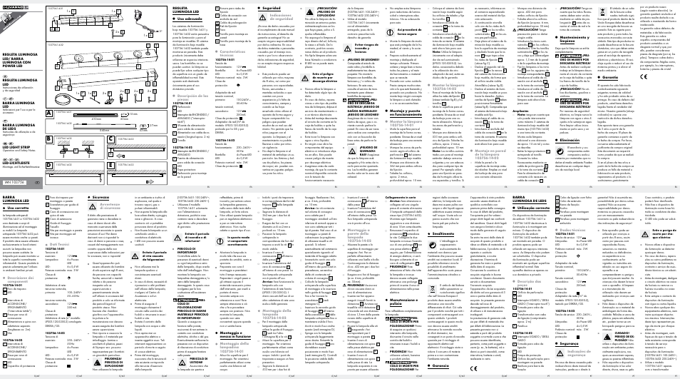 Livarno 103756-14-01-BS/ 103756-14-02-BS User Manual | 2 pages