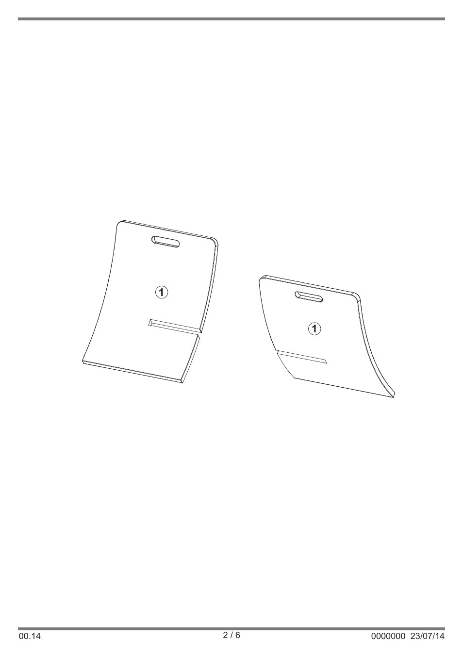 Livarno Magazine Rack / End Table User Manual | Page 2 / 6