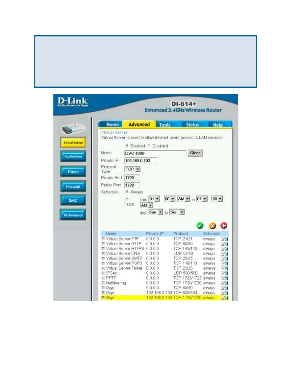 Using the dvc-1000 with d-link routers | D-Link DVC-1000 User Manual | Page 42 / 69