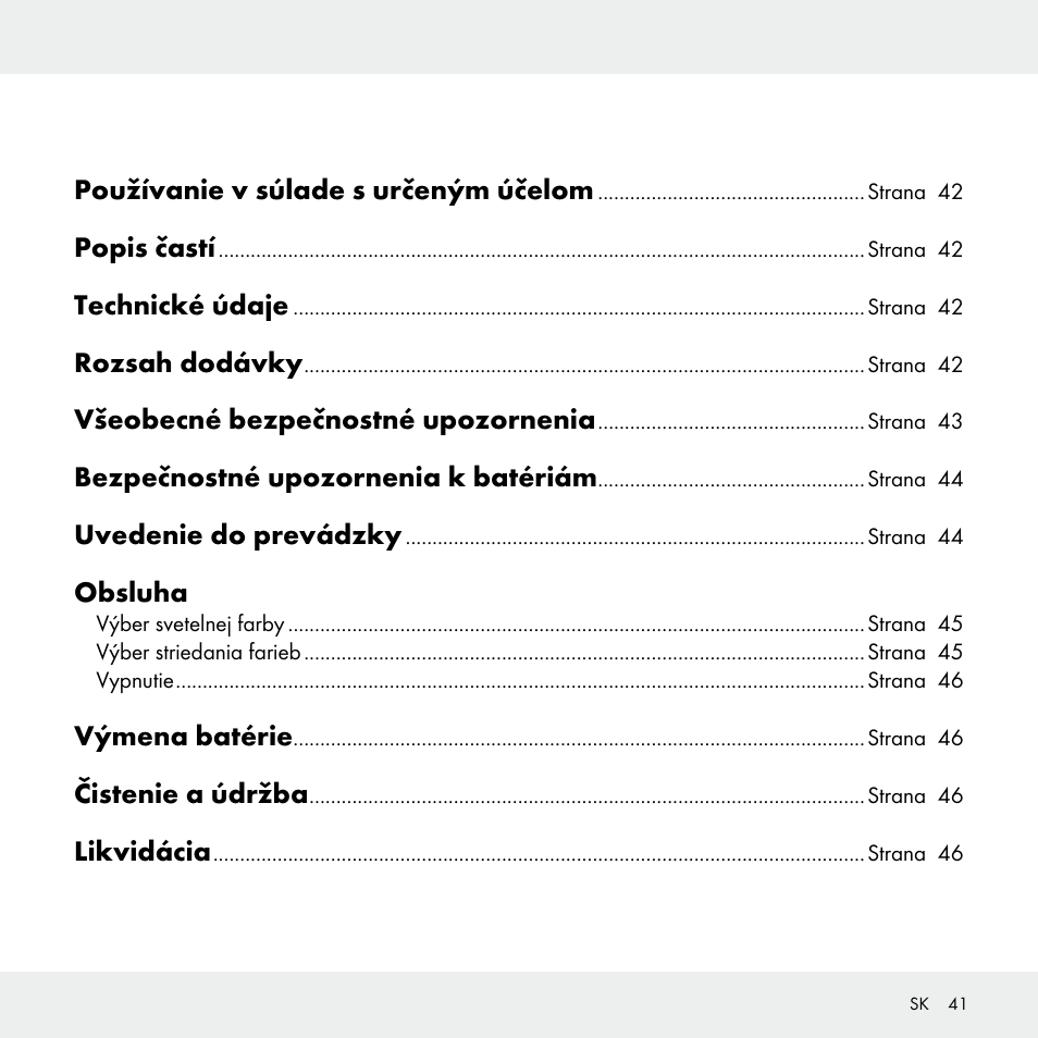 Livarno 102631-14-01 User Manual | Page 41 / 48