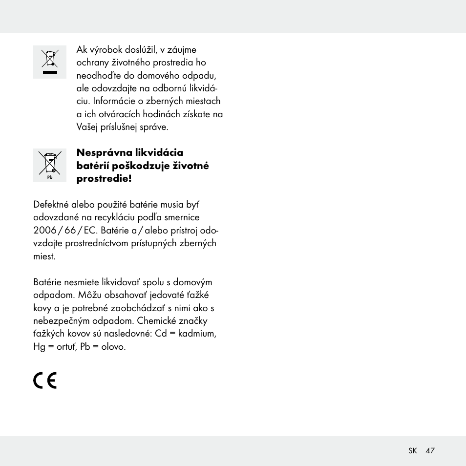 Livarno 102631-14-01 User Manual | Page 47 / 48