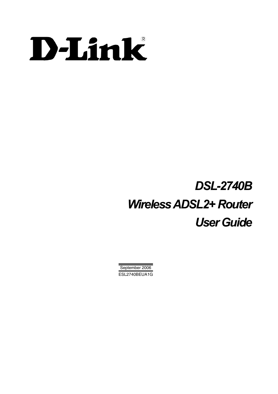 D-Link DSL 2740B User Manual | 115 pages