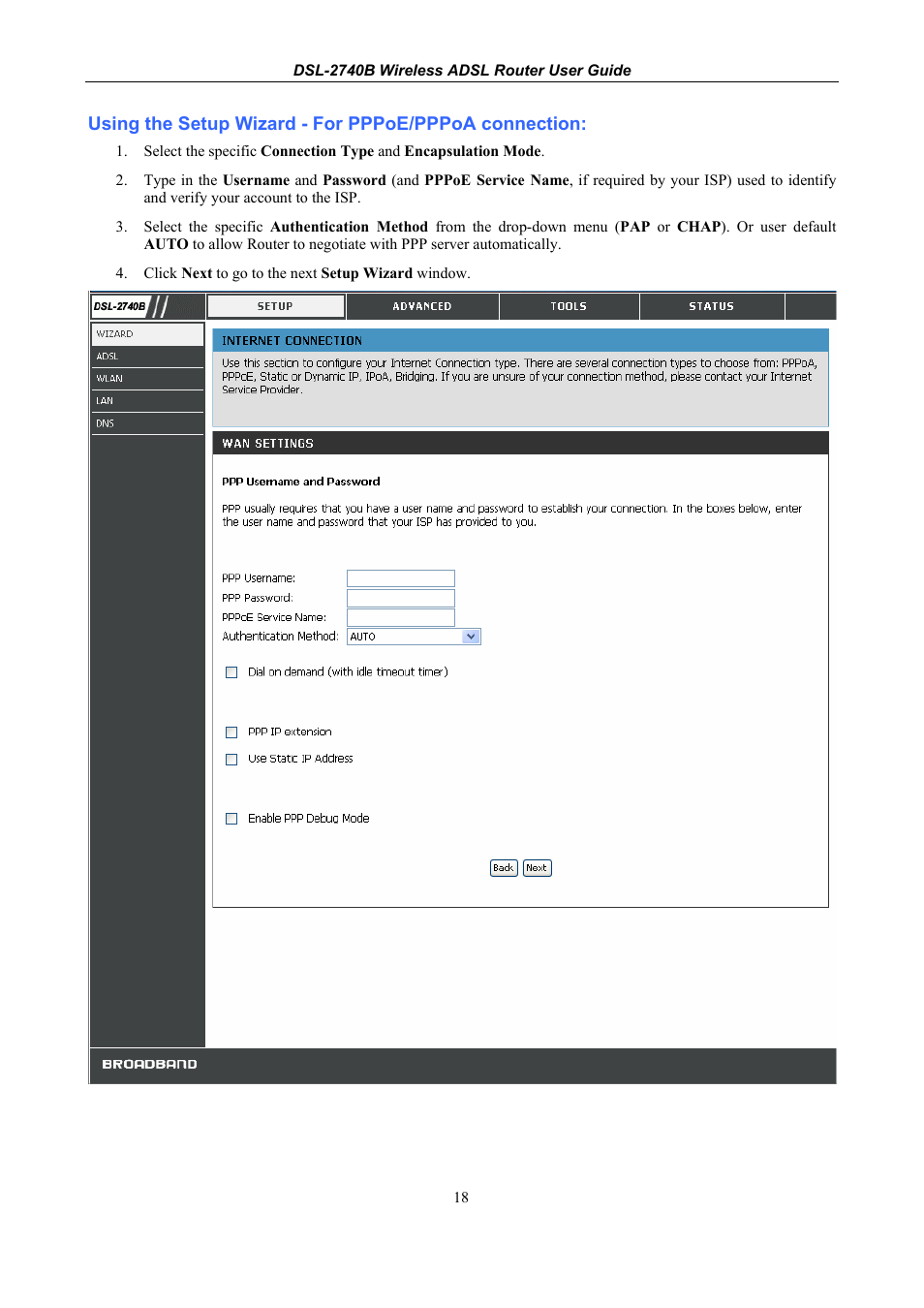 D-Link DSL 2740B User Manual | Page 28 / 115