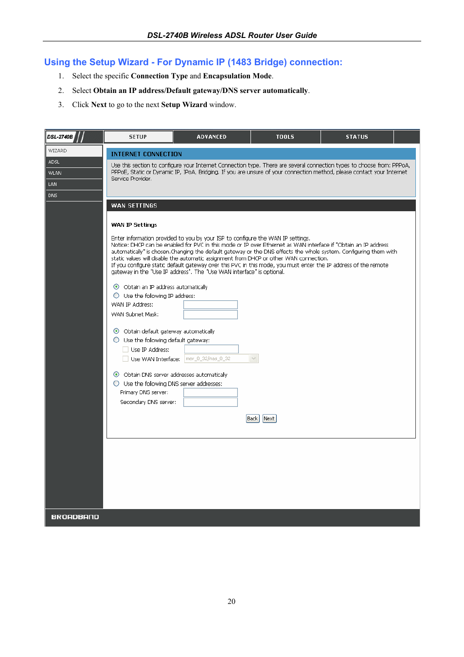 D-Link DSL 2740B User Manual | Page 30 / 115