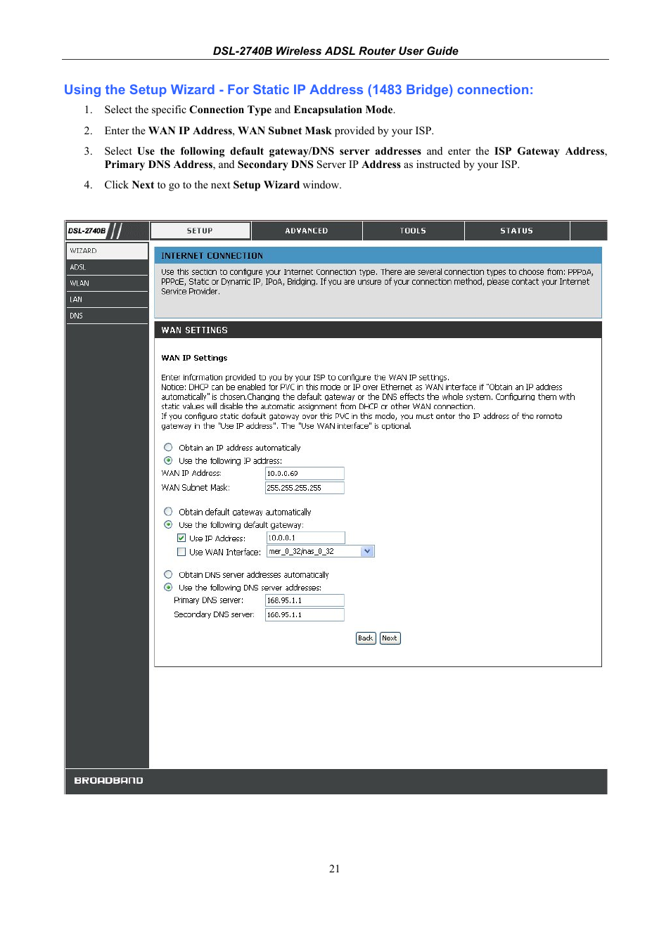 D-Link DSL 2740B User Manual | Page 31 / 115