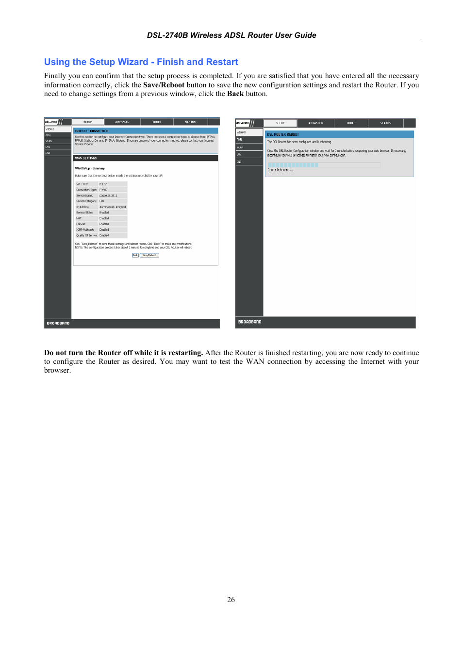 D-Link DSL 2740B User Manual | Page 36 / 115