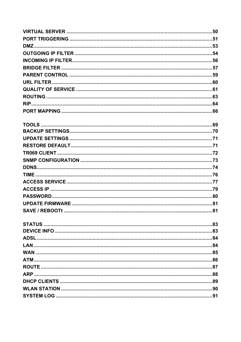 D-Link DSL 2740B User Manual | Page 4 / 115