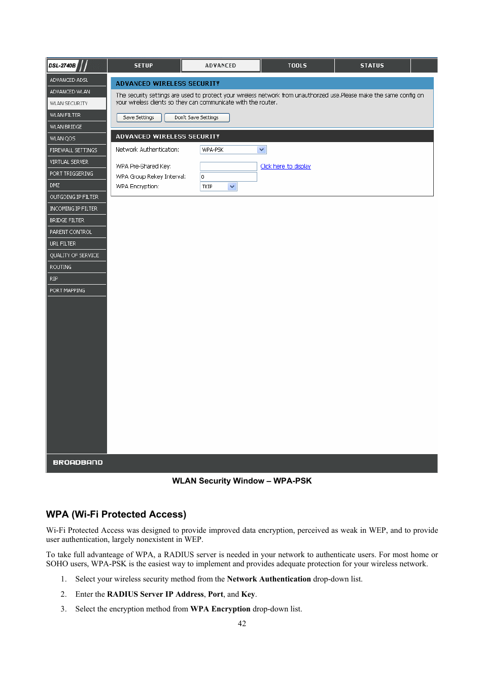 D-Link DSL 2740B User Manual | Page 52 / 115