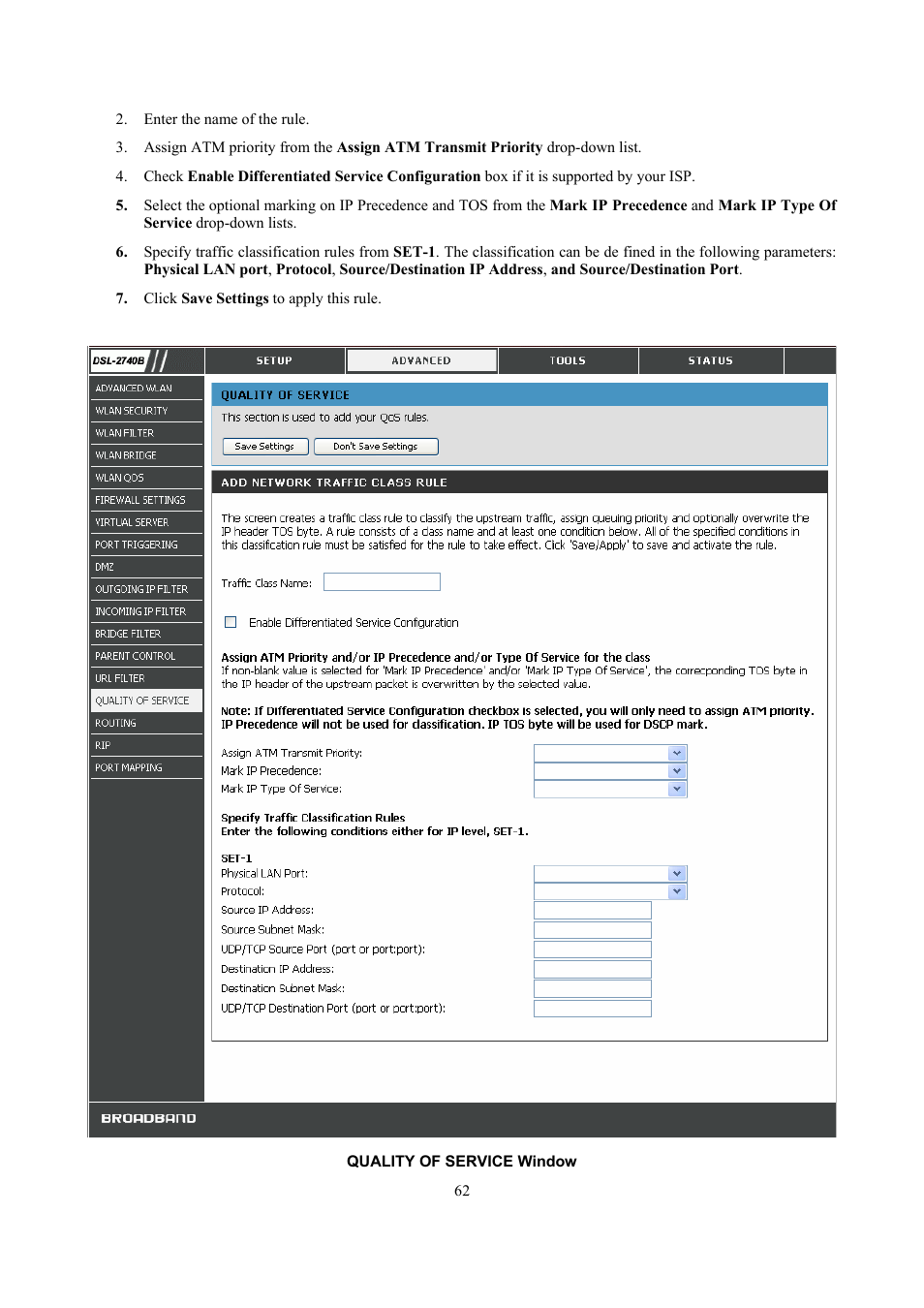 D-Link DSL 2740B User Manual | Page 72 / 115
