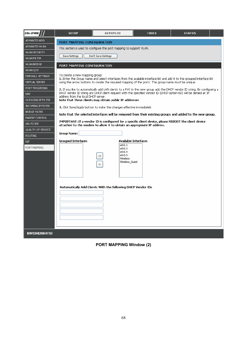 D-Link DSL 2740B User Manual | Page 78 / 115