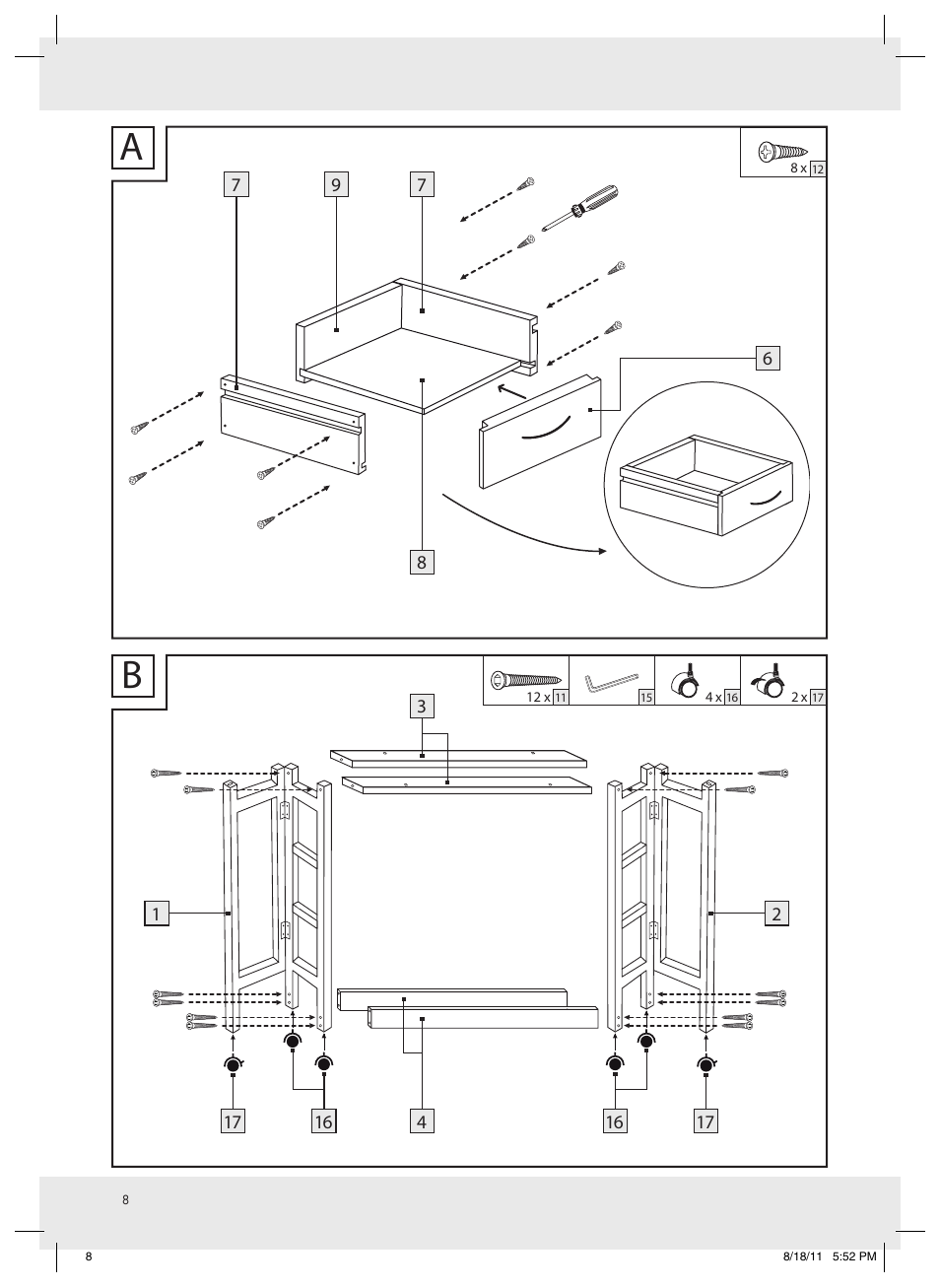 Livarno Z11086 User Manual | Page 8 / 9