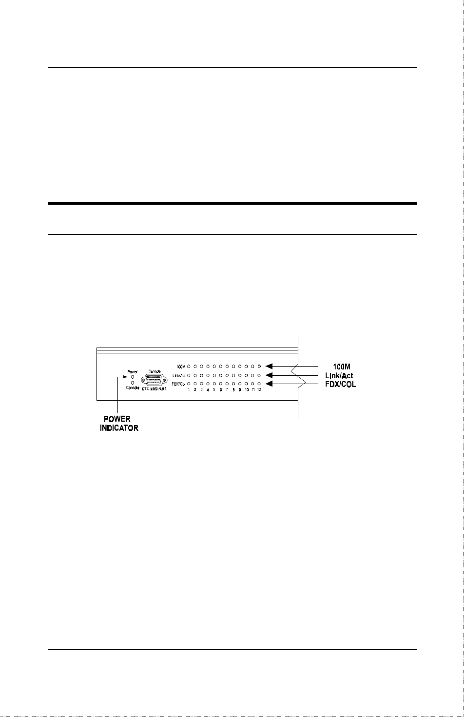 Led indicators | D-Link DES-1012 User Manual | Page 21 / 47