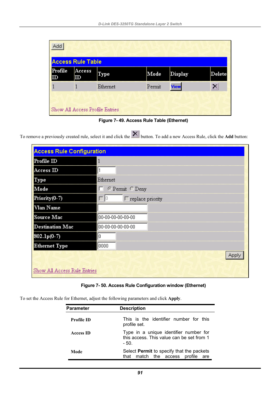 D-Link DES-3250TG User Manual | Page 101 / 186