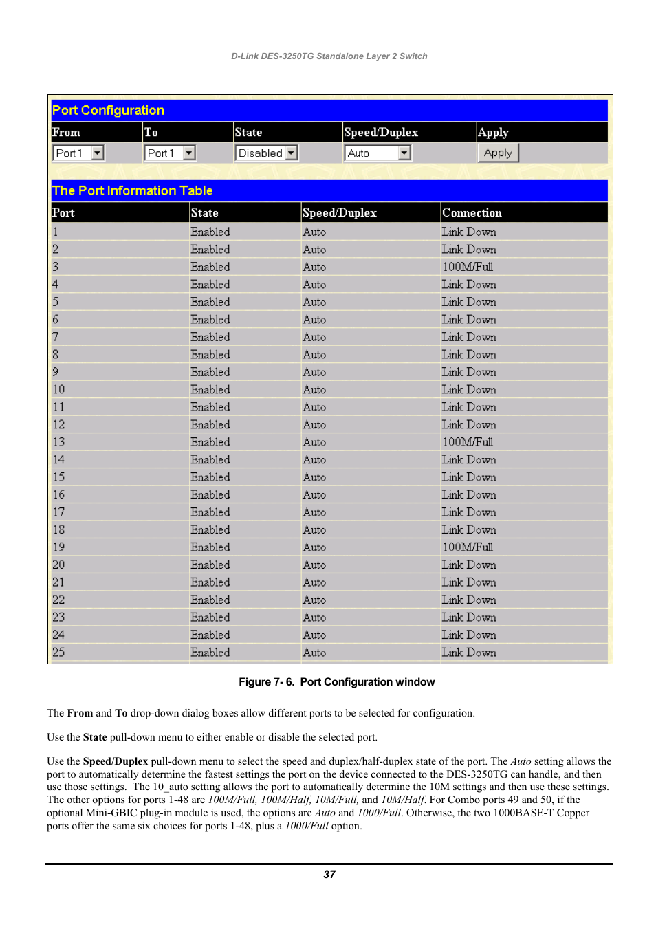 D-Link DES-3250TG User Manual | Page 47 / 186