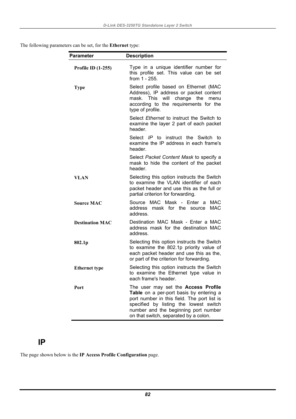 D-Link DES-3250TG User Manual | Page 92 / 186