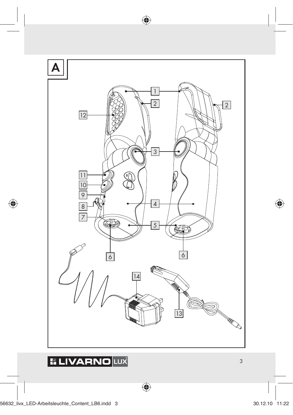 Livarno Z30503-BS User Manual | 16 pages