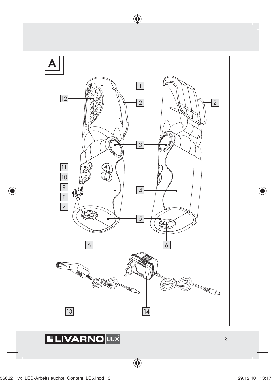 Livarno Z30503-BS User Manual | 62 pages