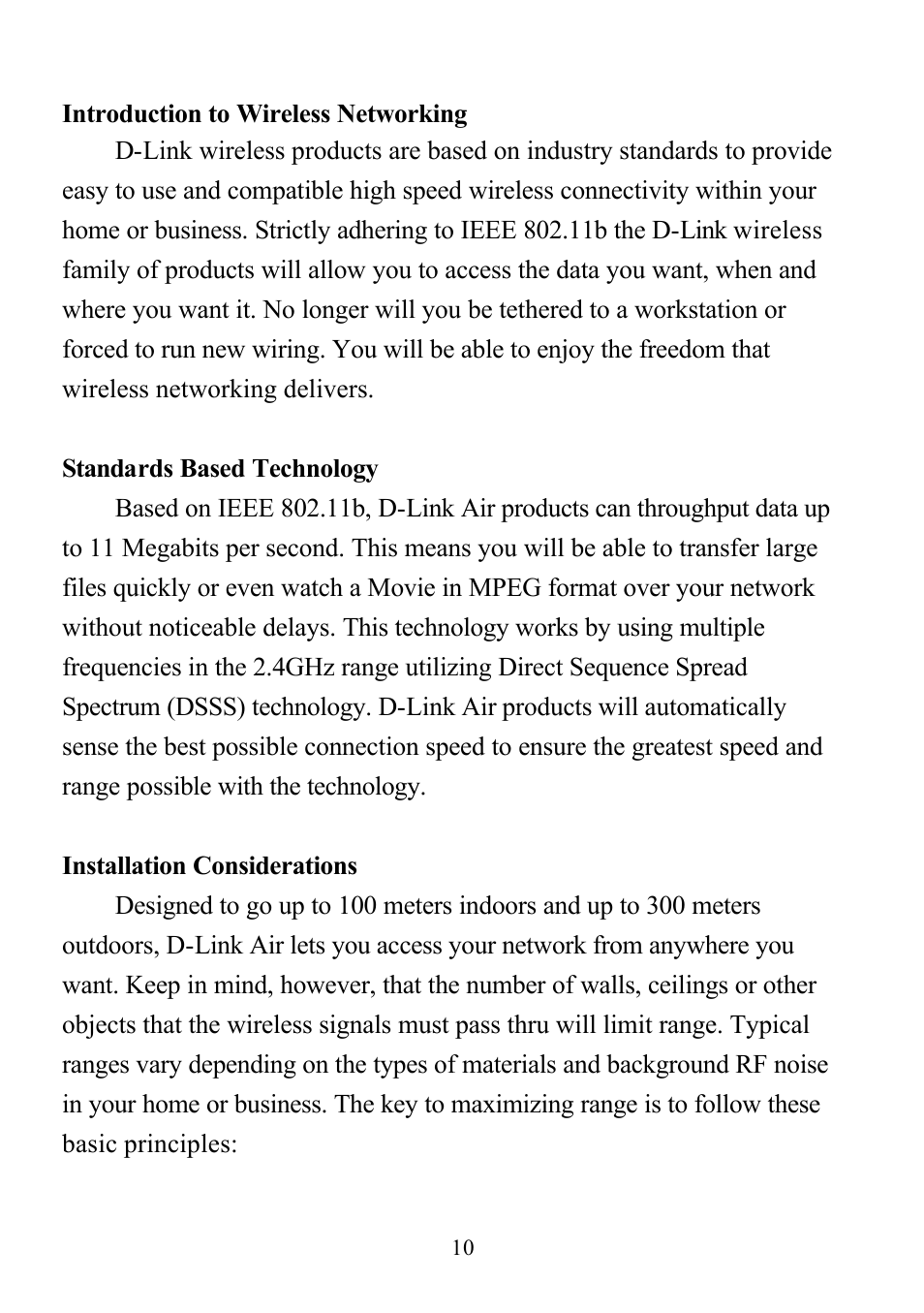 D-Link DI-713P User Manual | Page 10 / 80