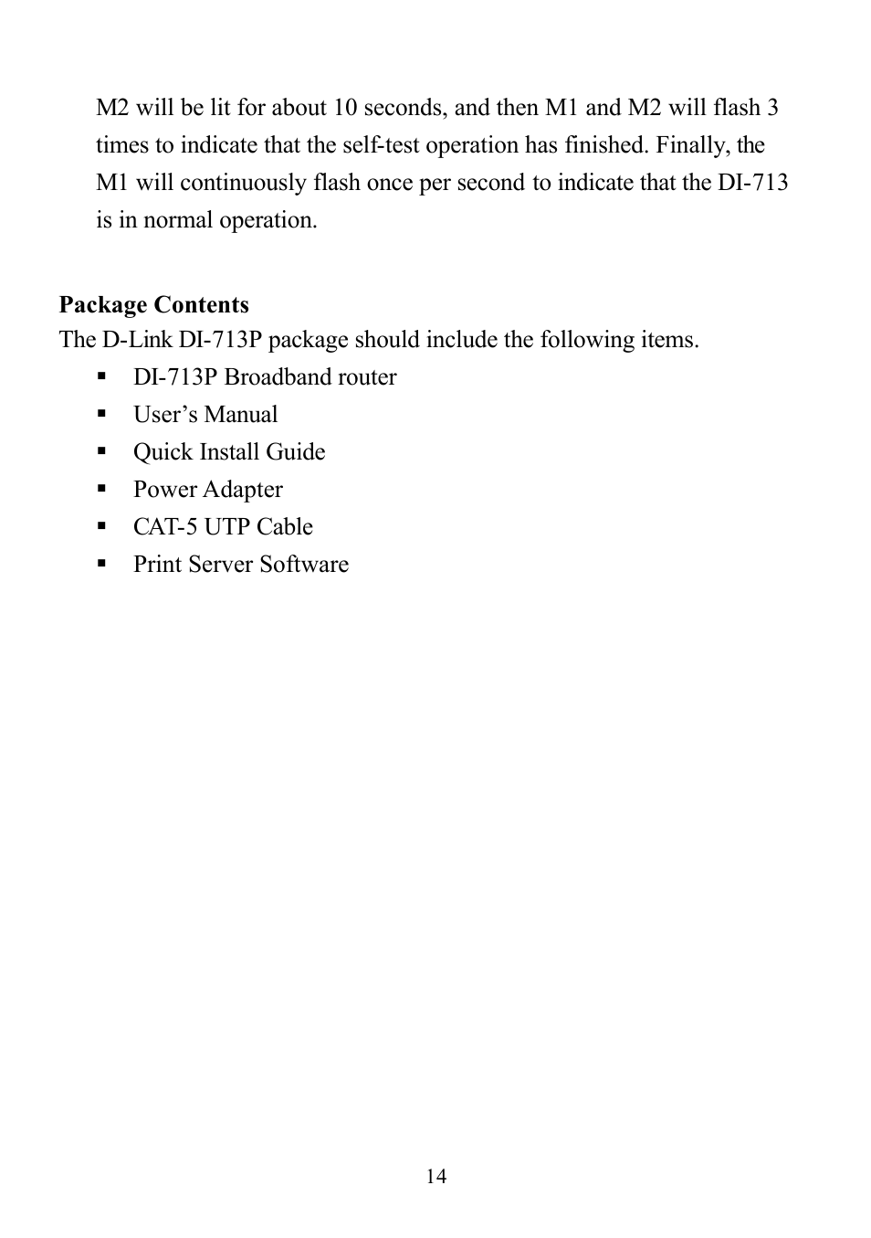 D-Link DI-713P User Manual | Page 14 / 80