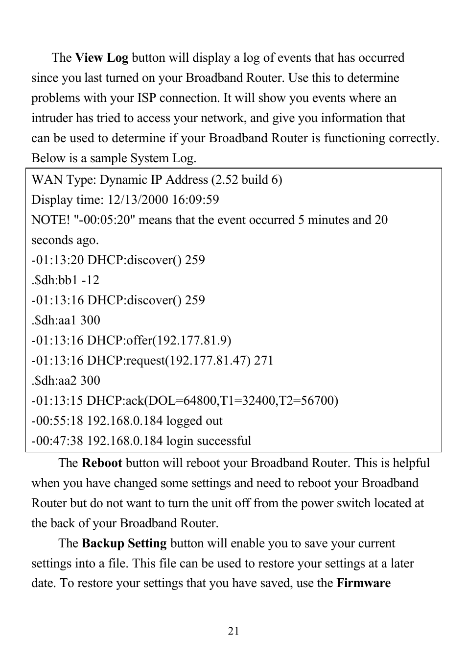 D-Link DI-713P User Manual | Page 21 / 80