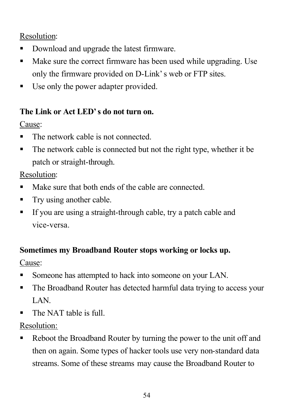 D-Link DI-713P User Manual | Page 54 / 80